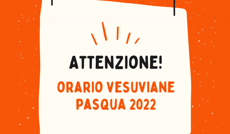 Circumvesuviana Orari Pasqua 2022